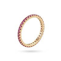Anello Galli Pietro Gioielli Donna in Oro Zaffiro rosa 2230RB